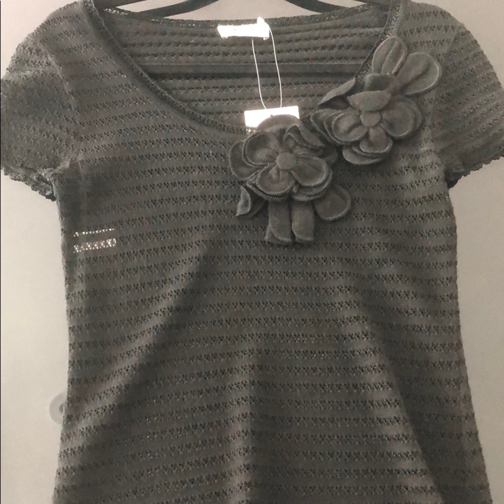 Moschino black knit top